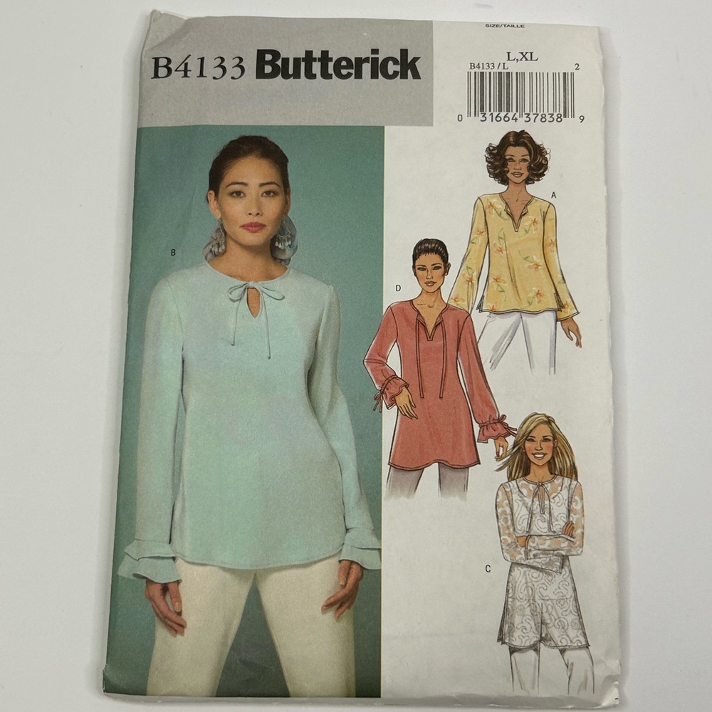 Butterick B4133  L,XL Sewing Pattern Uncut